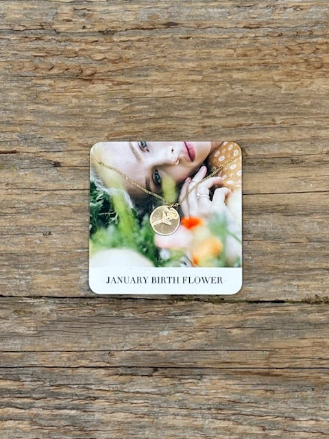 Raquel Rosalie Birth Flower Necklaces