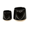 Heart Plant Pot Stoneware Indaba