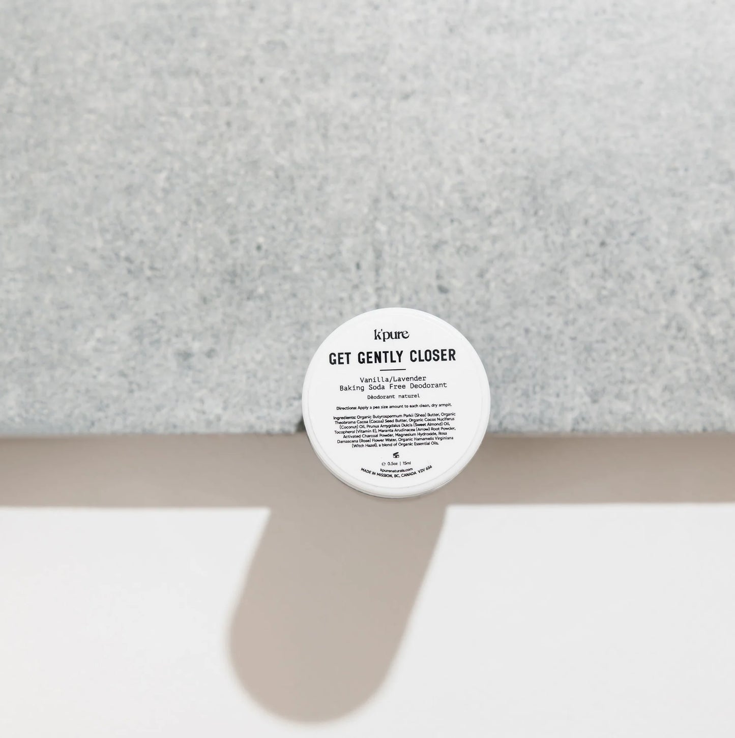 Get Closer - All Natural Deodorant - K'pure
