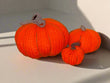 Grandma Gladys's Hand Knitted Pumpkins