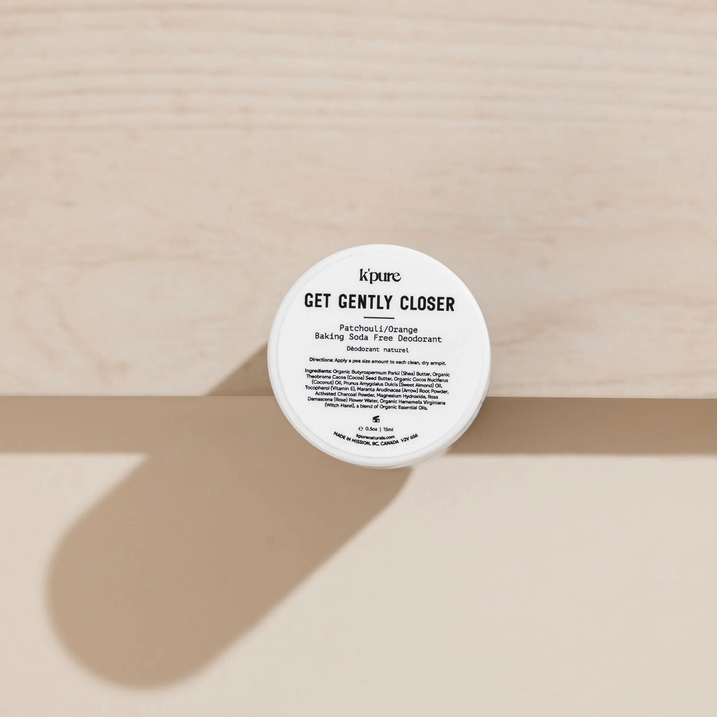 Get Closer - All Natural Deodorant - K'pure