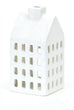 Ceramic Tea Light House White ea