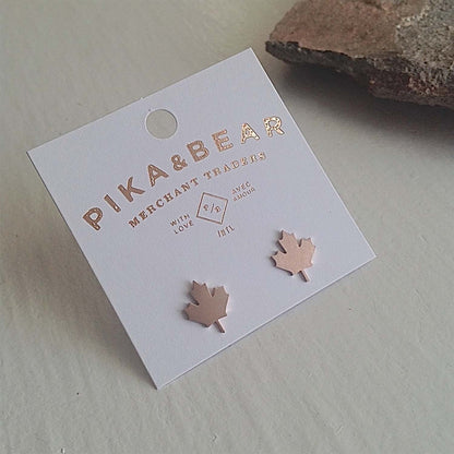 Pika & Bear Earrings
