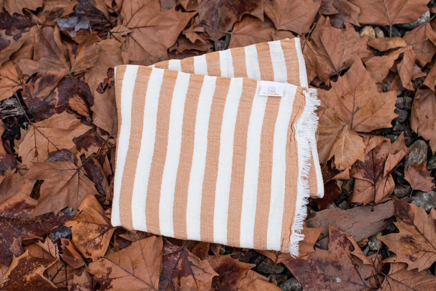 Turkish Towel Striped  “Mae” Art of Movement