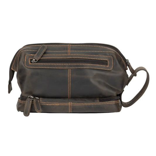 Leather Toiletry Bag
