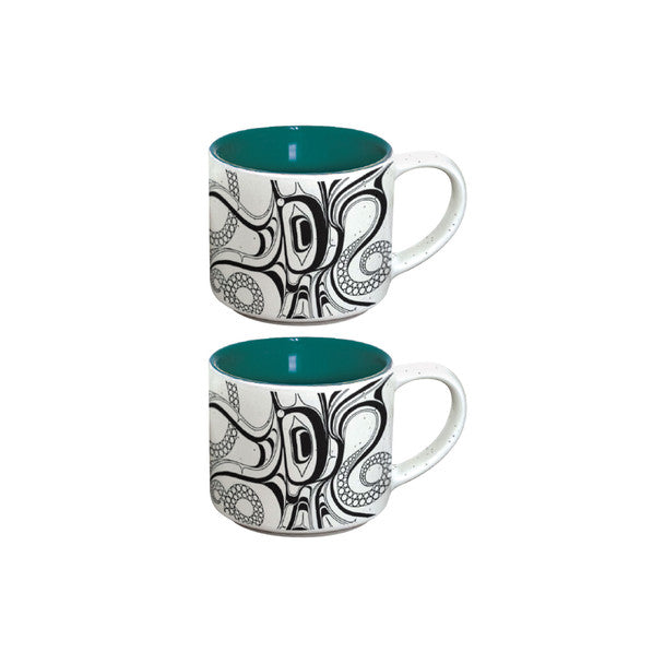 Ceramic Espresso Mugs Native Northwest