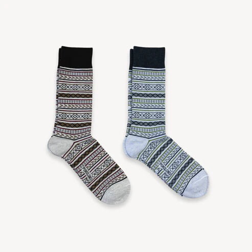 Pima Cotton Socks - Pack Of 2