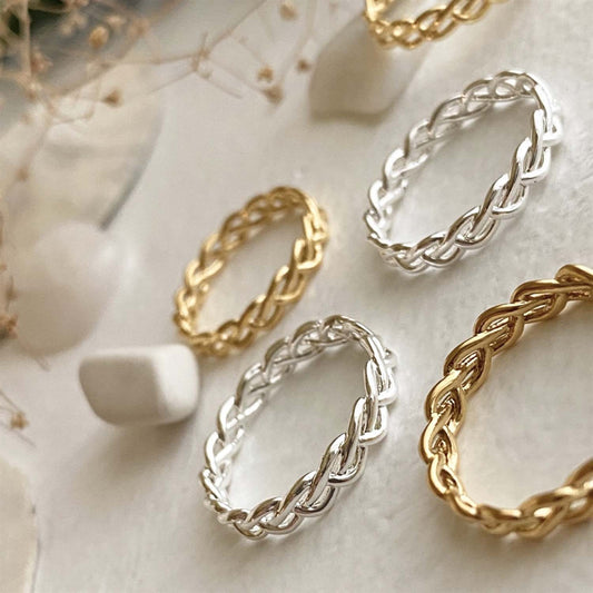 Pika + Bear Shelia Braided Ring