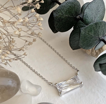 Marseille Baguette Charm Necklace - Pika & Bear