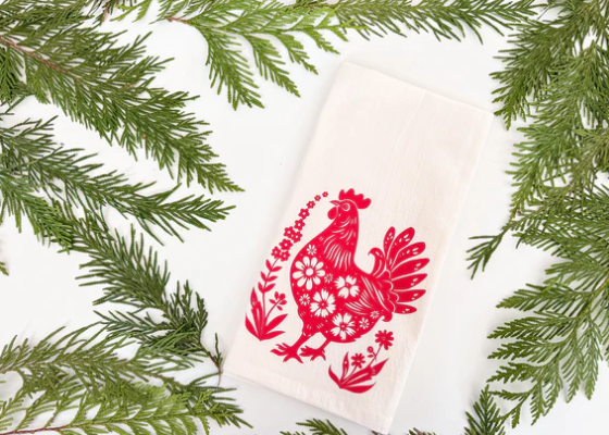 Organic Cotton Tea Towel