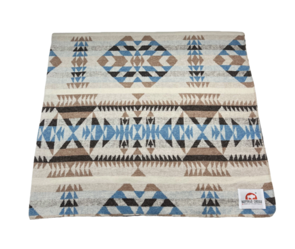 Buffalo Cross Blanket Made in Canada