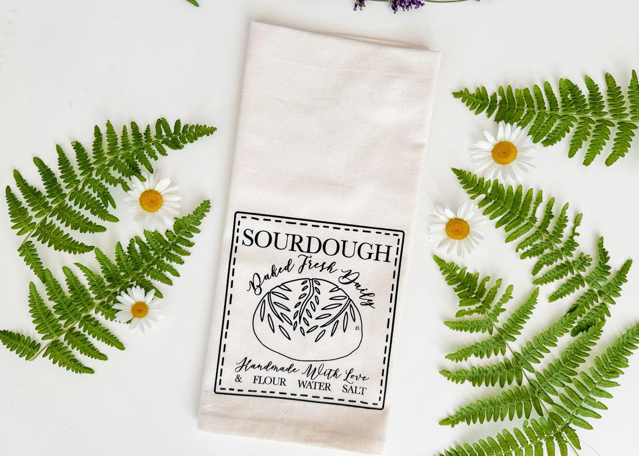 Organic Cotton Tea Towel