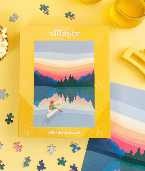 Villager Puzzle- sunrise paddle