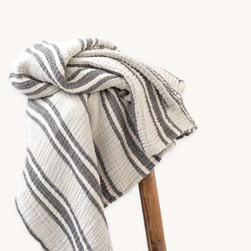 Fleece Lined Blanket Large Throw  Size: 50"W x 70"L- Pokoloko