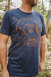 Winter Compass Tee (Heath Navy)