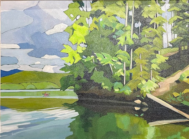 Original Landscape Paintings on Canvas by Bekisart