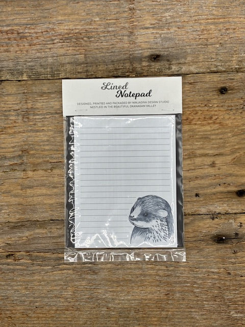 Lined Notepad NinjaDiva