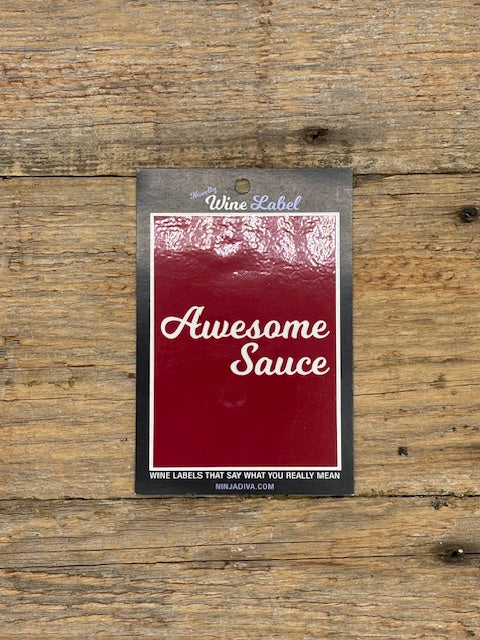 Novelty Wine Label