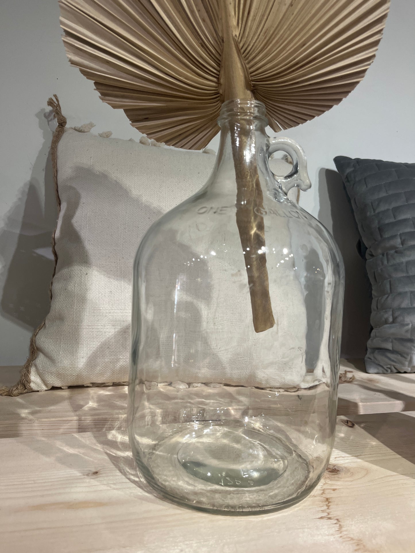 Glass Vase Jug Large EA