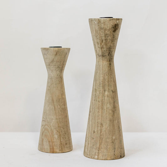 Wooden Candle Holder (Large)