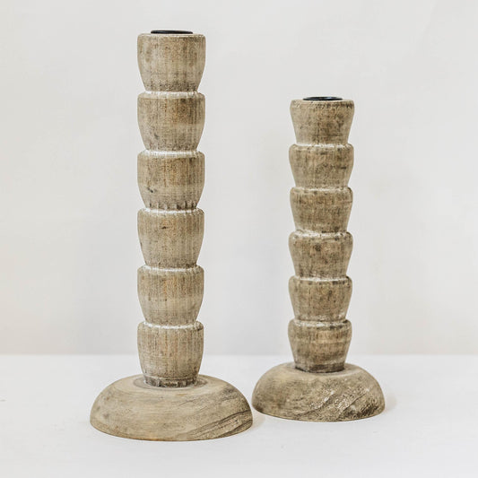 Wooden Candle Holder (Small)