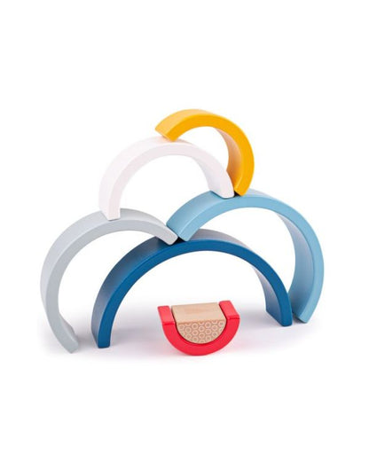 Rainbow Arch Stackers - Bigjigs