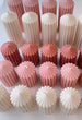 Ribbed Pillar Soy Candle 13”h Zoet ea