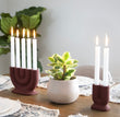 Tapered Candle Holder U Shaped BBL ea
