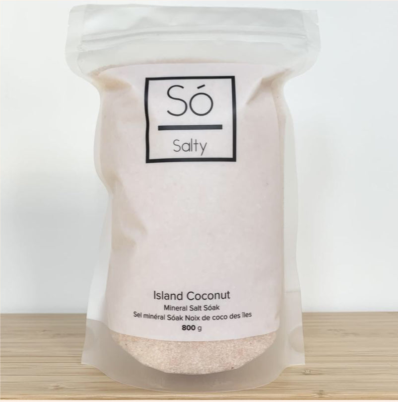 Só Luxury Salty Mineral Bath Soak  800g