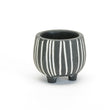 Small Planter Pot Grey/White ea BBL