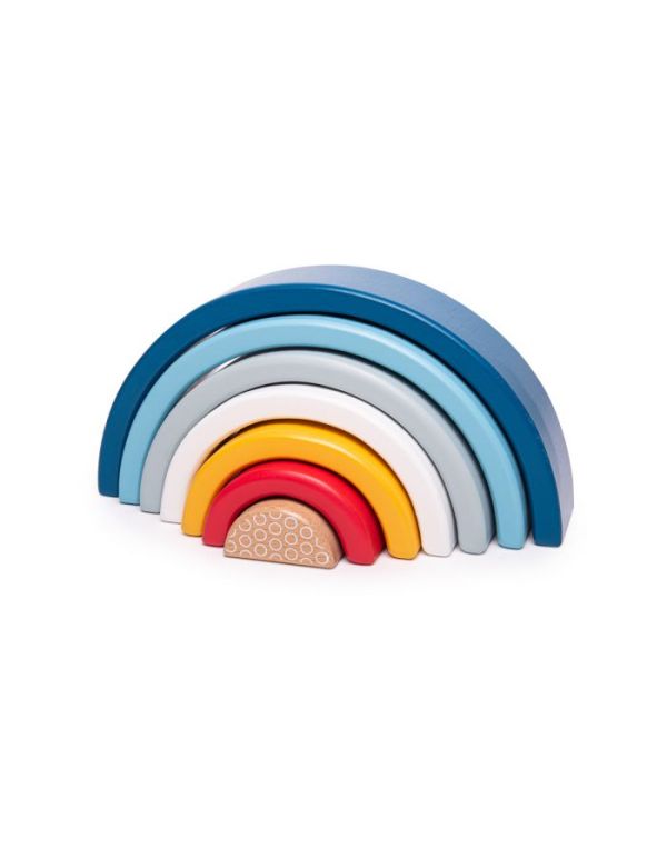 Rainbow Arch Stackers - Bigjigs