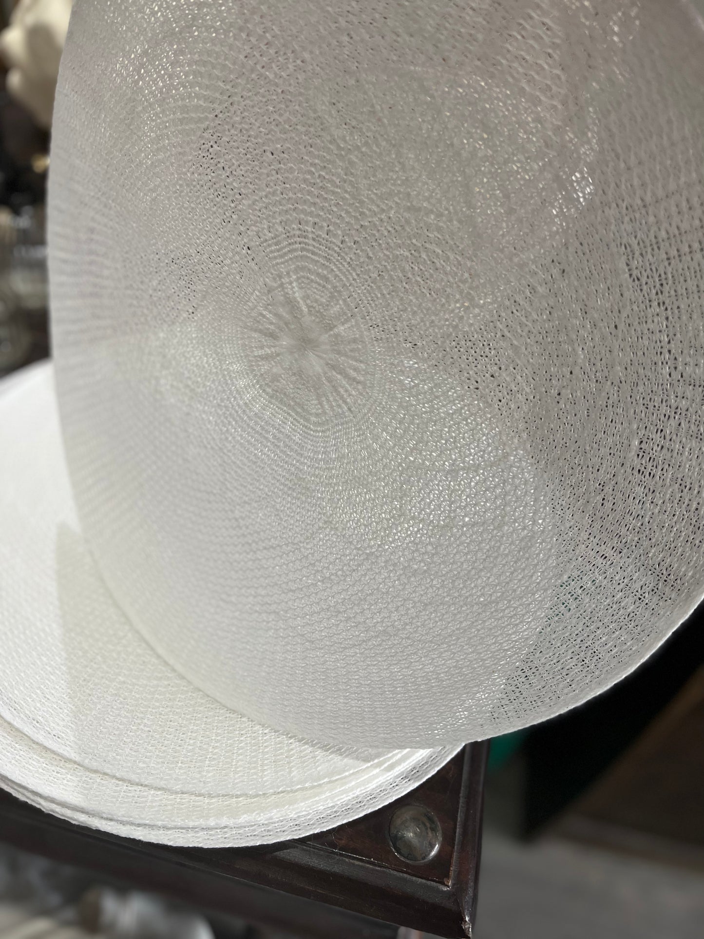 Placemat - White/Round ea
