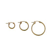 Elsie Hoop Earrings Gold Filled - Raquel Rosalie