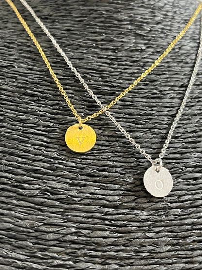 jj+rr - Monogram Necklaces Stainless Steel
