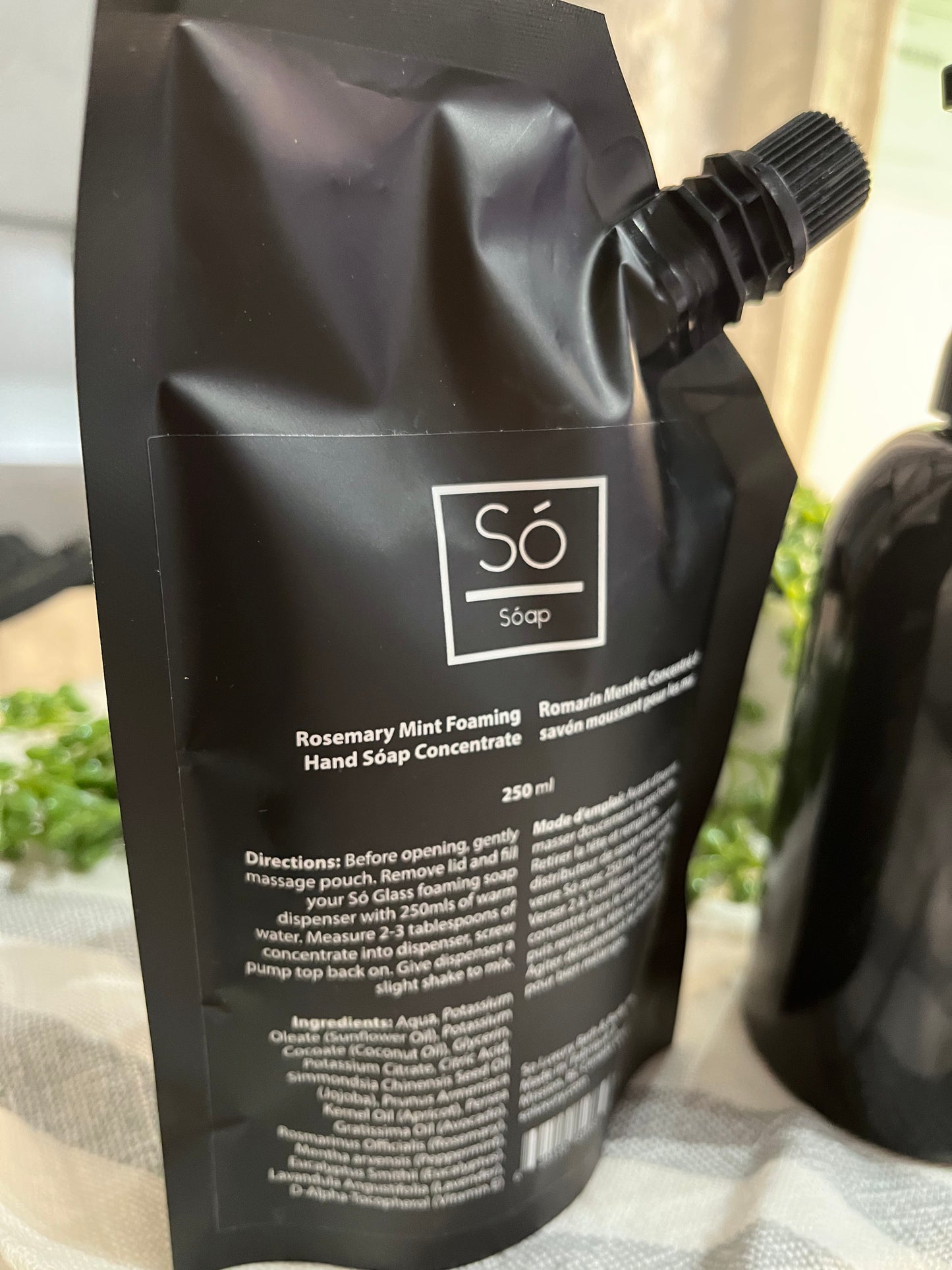 Sò Luxury Foaming Hand Soap Concentrate 250 ml