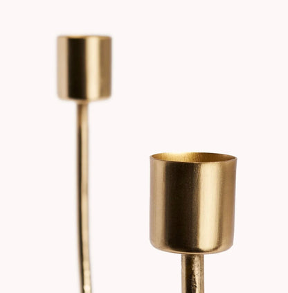 Candle Holder Iron  Asymmetrical Pokoloko