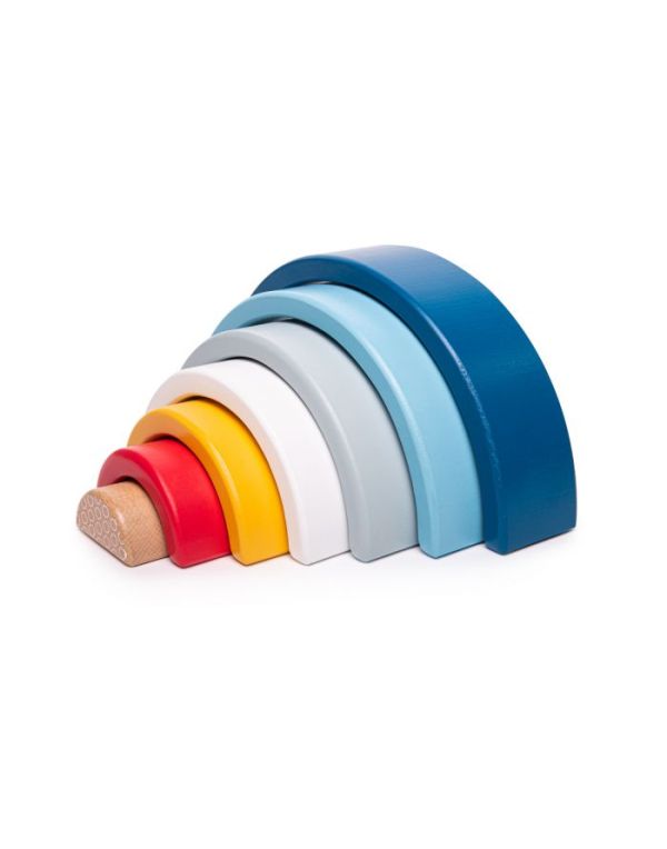 Rainbow Arch Stackers - Bigjigs