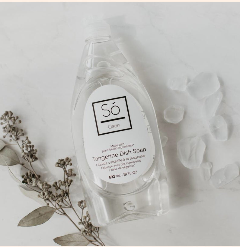 Só Clean Tangerine Dish Soap