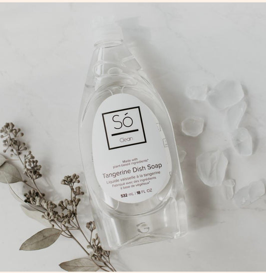 Só Clean Tangerine Dish Soap