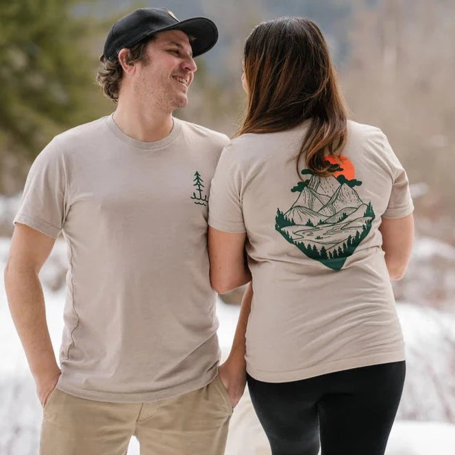 Lake & Life - Mountain Life Unisex Tee Shirt