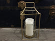 Gold Candle Holder  -BBL