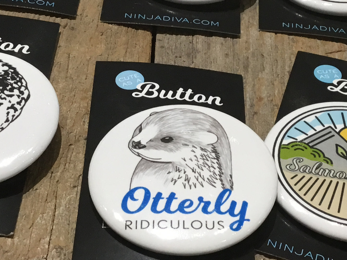 Ninja Diva Buttons