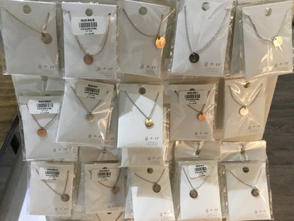 jj+rr - Monogram Necklaces Stainless Steel