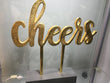 Cheers written Decor