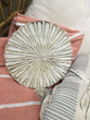 Carved Round Wooden Tray "Dahlia" - Indaba